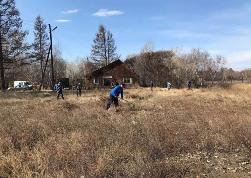 Сотрудники УФСИН России по Республике Тыва приняли участие в месячнике пожарной безопасности.