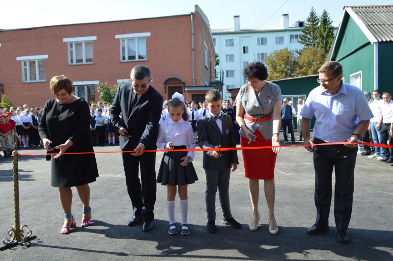 В Новом Осколе после капитального ремонта открылась детская юношеская спортивная школа