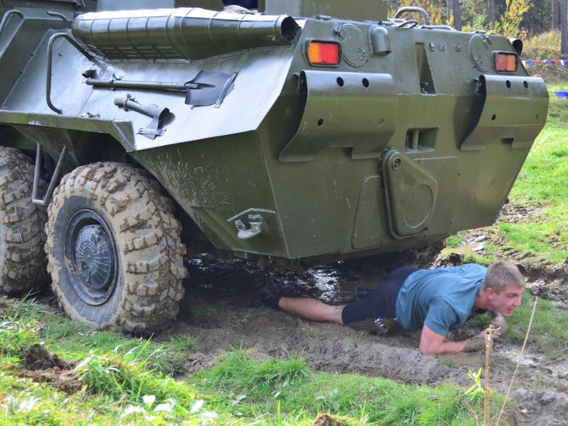 В «Гонке сильнейших» второе призовое место завоевали сотрудники ОМОН (на транспорте) Управления Росгвардии по Иркутской области