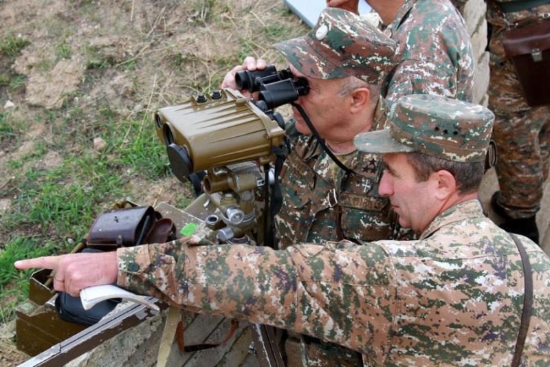 В Армии обороны Арцаха продолжаются стратегические учения. ФОТОРЕПОРТАЖ