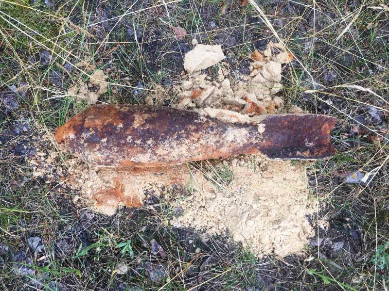 В Нижегородской области группа разминирования ОМОН Росгвардии обследовала и уничтожила снаряд времен Великой Отечественной войны