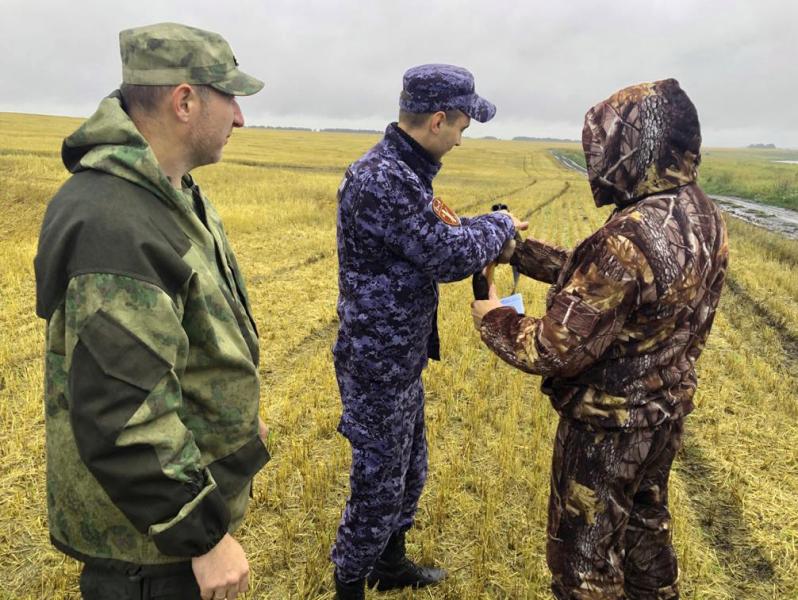 В Мордовии сотрудники Росгвардии проводят рейдовые мероприятия по соблюдению правил охоты