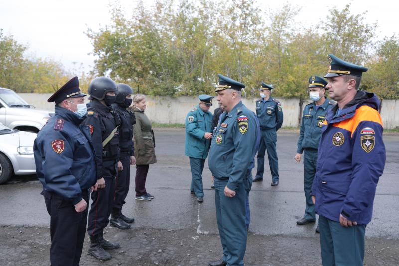 В Новосибирской области сотрудники Росгвардии приняли участие в межведомственных учениях и отработали вопросы реагирования на чрезвычайные ситуации