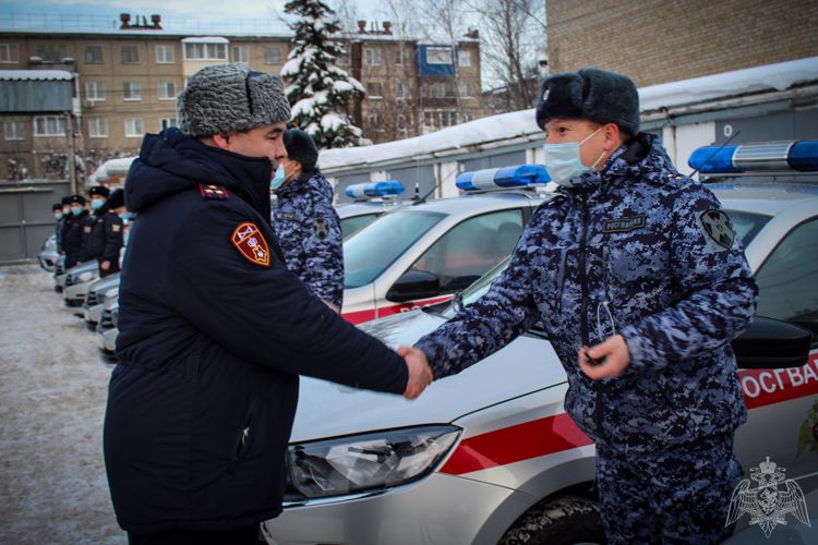 Автопарк Управления вневедомственной охраны Росгвардии по Чувашской Республике пополнился новыми автомобилями