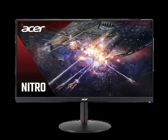 Геймерская плавность, дизайнерская красота: старт продаж игрового монитора Acer Nitro XV272LV