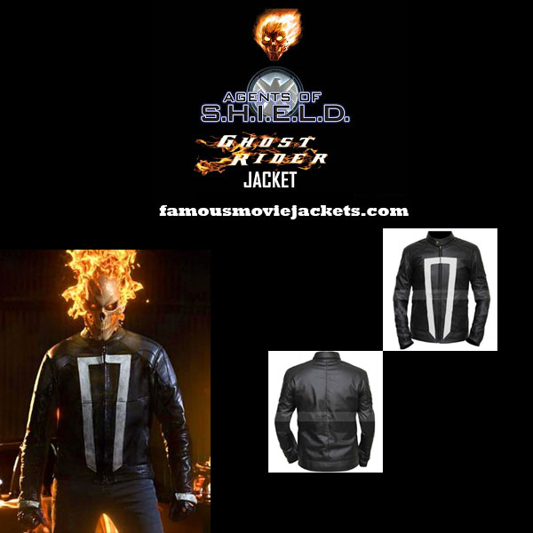 Ghost Rider Agents of Shield Robbie Reyes Jacket