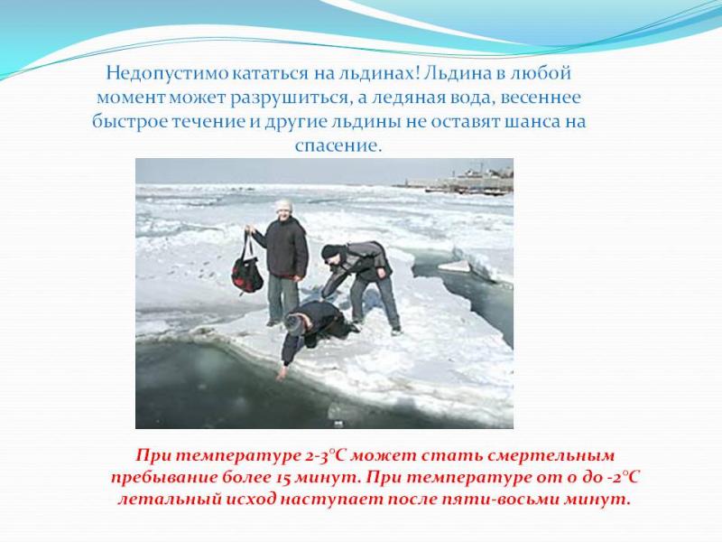 Щелковское ТУ ГКУ МО «Мособлпожспас» предупреждает родителей и детей. Весной лед особенно ОПАСЕН!