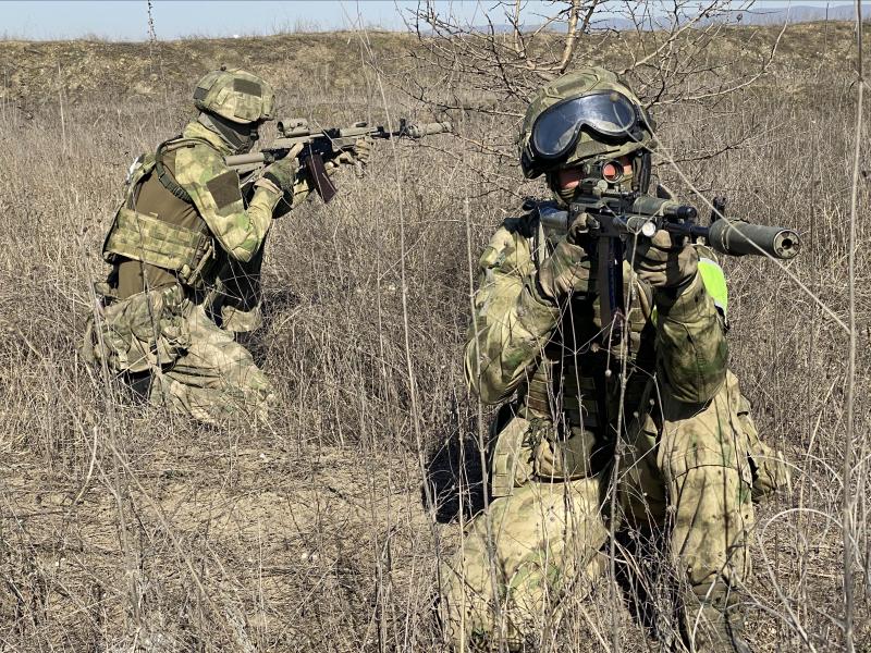 В ОГВ(с) с военнослужащими отряда специального назначения Росгвардии проведены мероприятия по вводу в боевую службу