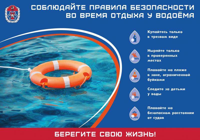 Безопасность на воде летом