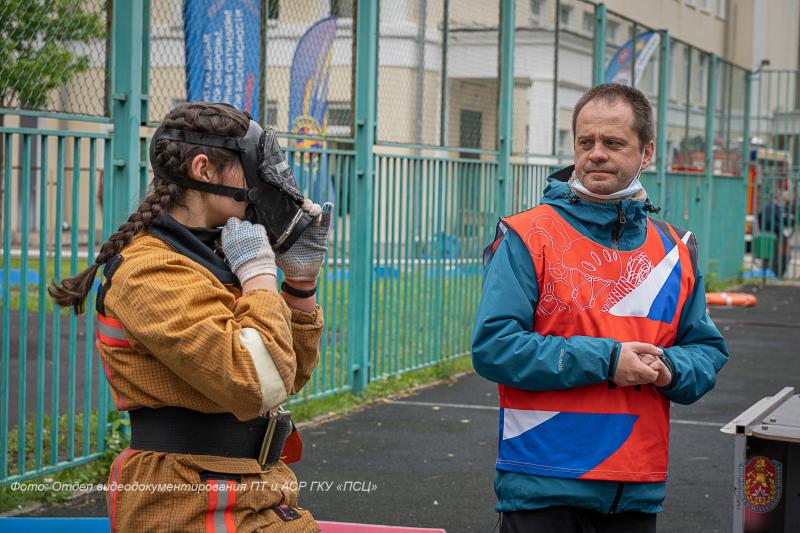 Школа №709 заняла 2 место в Московских городских соревнованиях «Школа безопасности» 2021 года