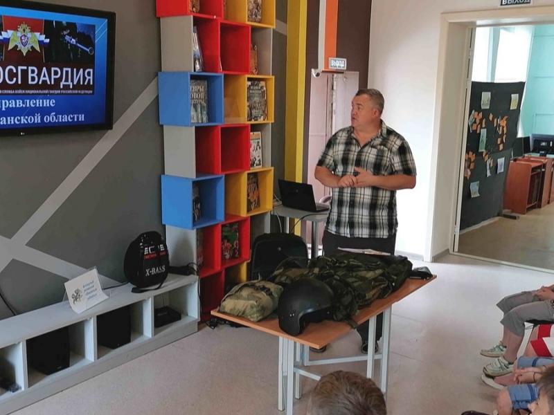В Зауралье проходят мероприятия в рамках всероссийского проекта «Каникулы с Росгвардией»