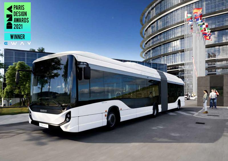 IVECO BUS удостоена премии DNA Paris Design Awards 2021