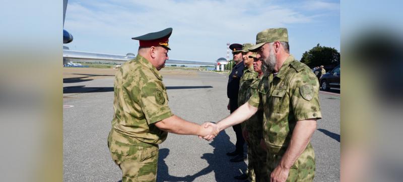 ГЕНЕРАЛ-ПОЛКОВНИК АЛЕКСЕЙ КУЗЬМЕНКОВ СОВЕРШИЛ РАБОЧУЮ ПОЕЗДКУ НА СЕВЕРНЫЙ КАВКАЗ.