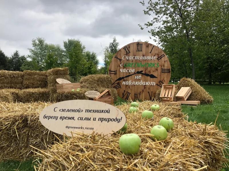Счастливые часов не наблюдают: Greenworks в Царицыно!