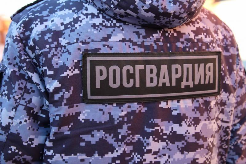 В Саранске сотрудники Росгвардии задержали гражданина, по подозрению в повреждении чужого имущества