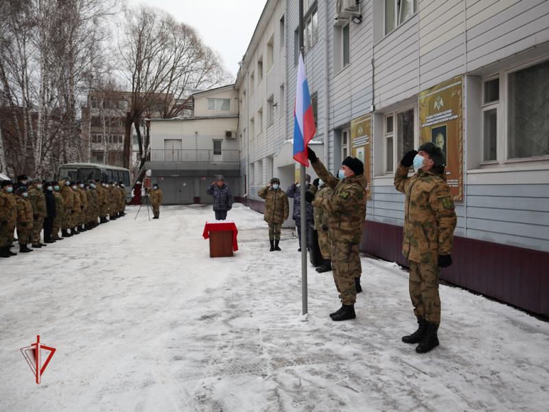 В Томской области прошли мероприятия, посвящённые Дню Росгвардии