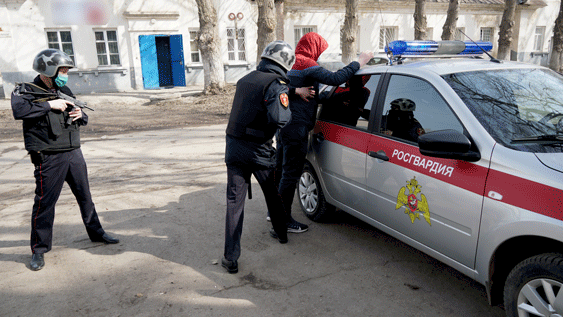 В Ульяновске сотрудники вневедомственной охраны Росгвардии задержали подозреваемого в краже