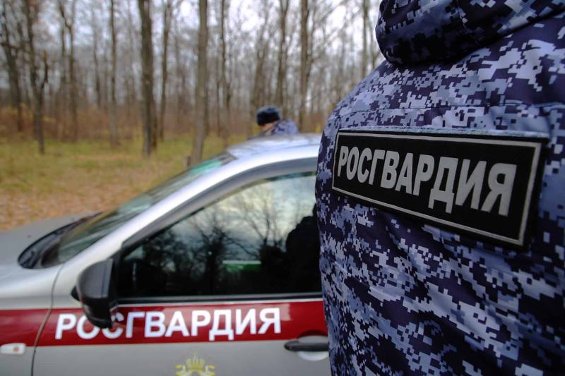 Мужчина, по подозрению в совершении противоправных действий, был задержан сотрудниками Росгвардии в Саранске