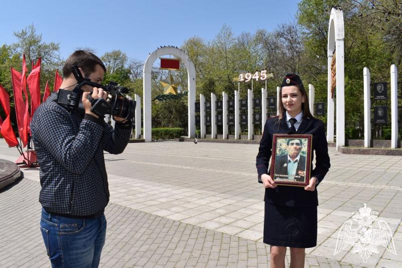 РОСГВАРДЕЙЦЫ РАССКАЗАЛИ О ФРОНТОВОМ ПУТИ СВОИХ РОДСТВЕННИКОВ ДЛЯ ДАГЕСТАНСКОГО ТЕЛЕВИДЕНИЯ