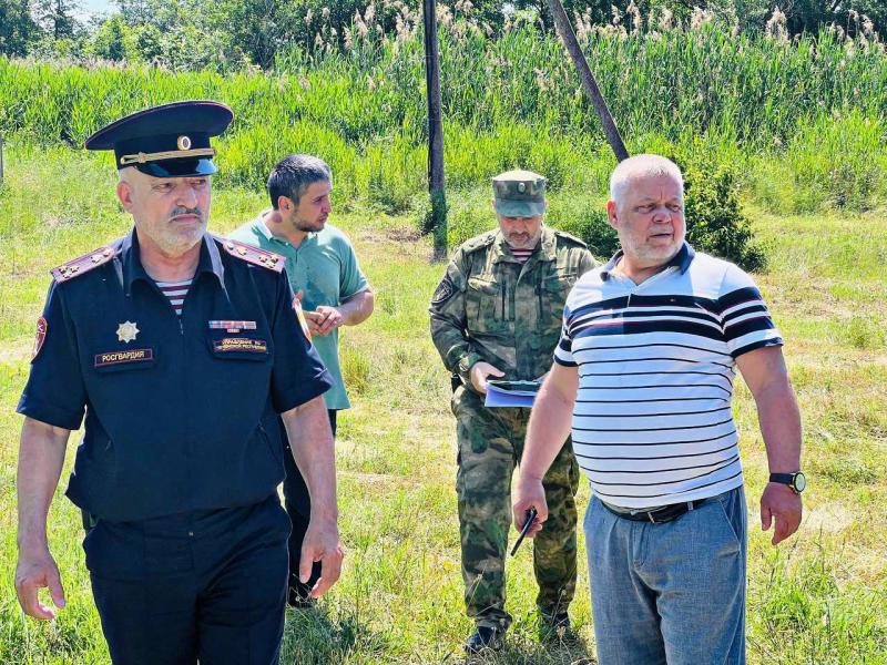 В ЧЕЧЕНСКОЙ РЕСПУБЛИКЕ РОСГВАРДЕЙЦЫ ПРОВЕЛИ ПРОВЕРКУ ОБЪЕКТА «ГРОЗНЕФТЕГАЗ»