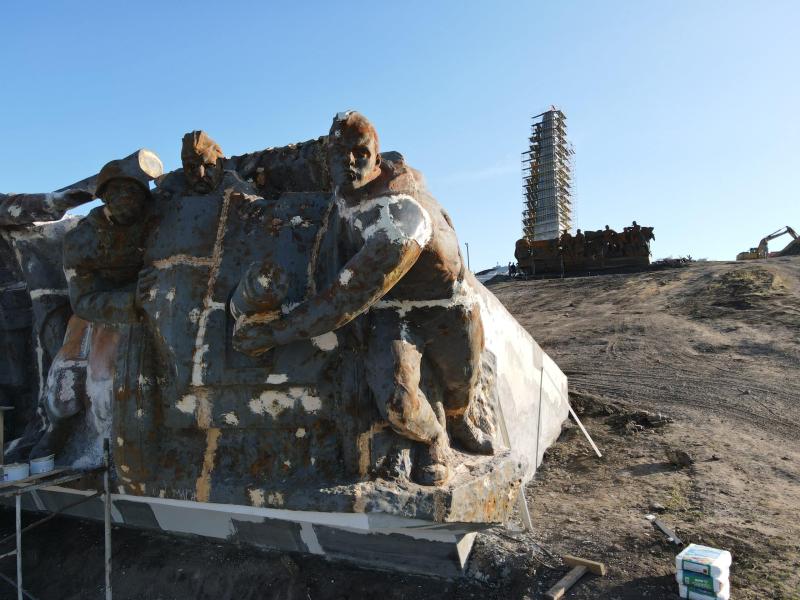 На Саур-Могиле скоро вновь зажгут вечный огонь