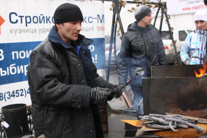 Тюменцы смогли познакомиться с кузнечным ремеслом