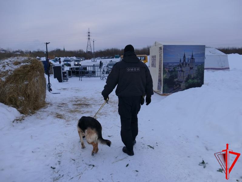 Росгвардейцы обеспечили безопасность граждан в период празднования Крещения Господня в Томской области