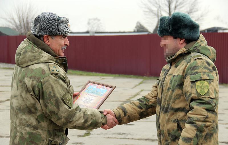 В ОГВ(с) поздравили военнослужащих и сотрудников инженерных подразделений Росгвардии с профессиональным праздником