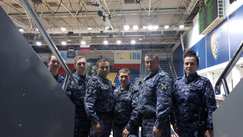 баскетбольный матч в Химках