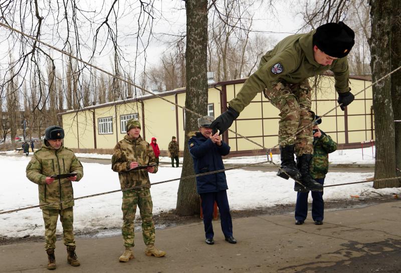 ПРЕДСТАВИТЕЛИ РОСГВАРДИИ В ВОРОНЕЖЕ ВОШЛИ В ЖЮРИ КАДЕТСКОГО ВОЕННО - СПОРТИВНОГО ФЕСТИВАЛЯ «СЛУЖУ РОССИИ!»