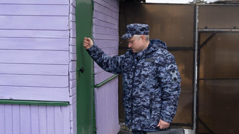 В Пензенской области сотрудники Росгвардии обеспечивают правопорядок во время паводка