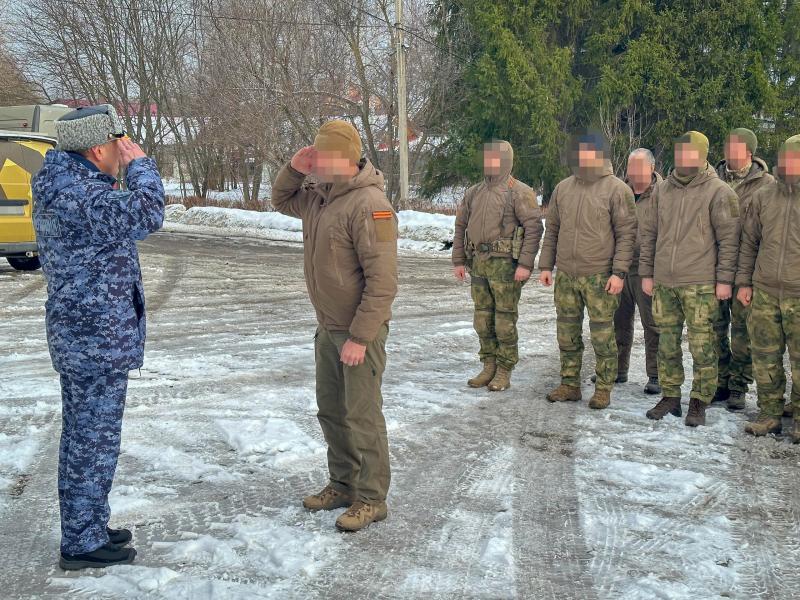 Росгвардейцы, участвовавшие в специальной военной операции, вернулись в Пензу