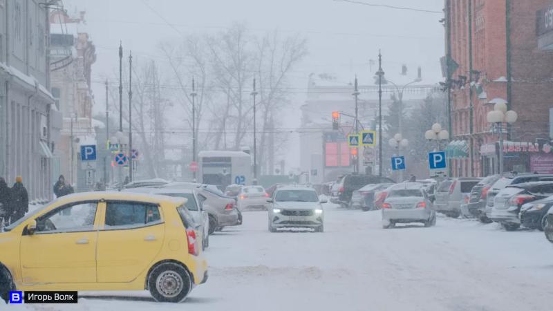 Томичам напоминают о безопасности детей на дороге во время новогодних каникул