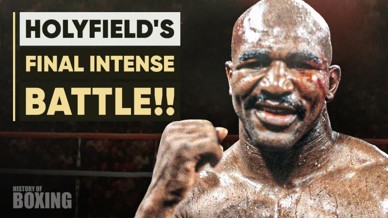 Battle of the Giants! The Last BRUTAL FIGHT in Evander Holyfield's Career!