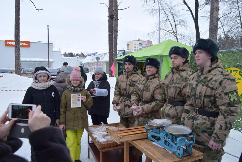 В Пензенской области военнослужащие Росгвардии присоединились к Всероссийской акции «Блокадный хлеб»