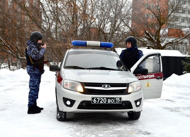 В Пензенской области сотрудники Росгвардии за неделю осуществили 182 выезда