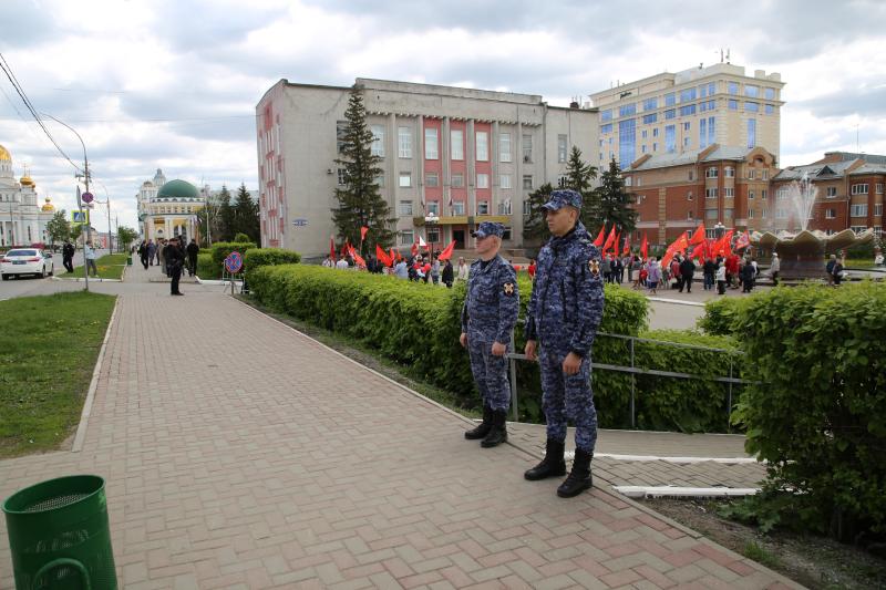 В Мордовии при участии Росгвардии обеспечен правопорядок в День весны и труда