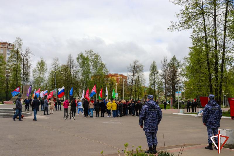 При участии Росгвардии обеспечен правопорядок в Республике Марий Эл во время празднования дня весны и труда