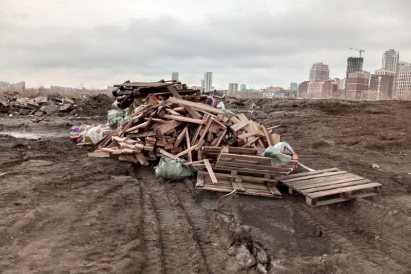 Гормост ищет виновных в несанкционированной свалке под Димитровским мостом в Новосибирске