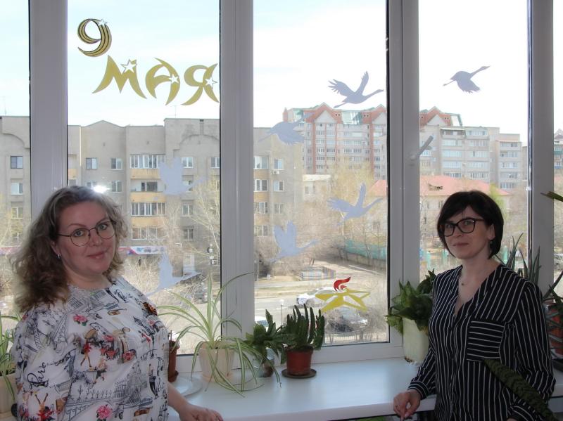 Сотрудники забайкальского Росреестра присоединились к акции «Окна Победы»