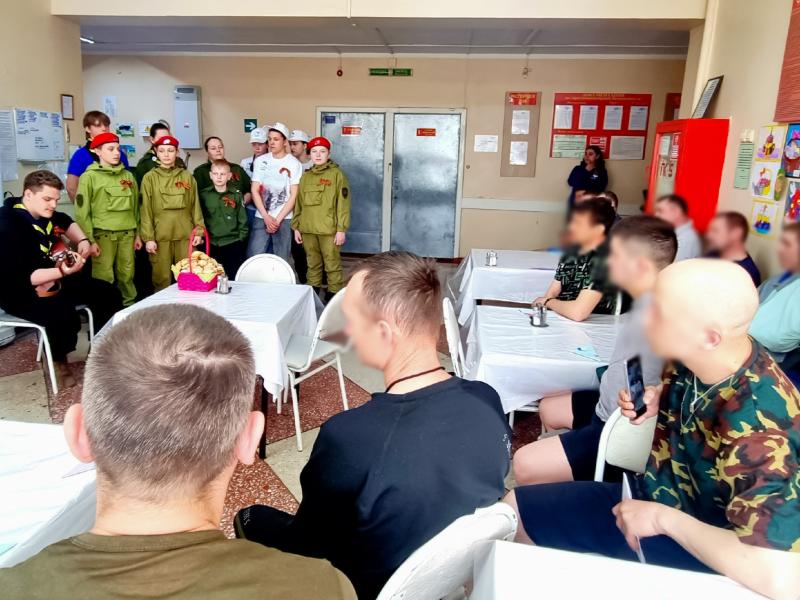 Юнгвардейцы поддержали военнослужащих в юргинском госпитале