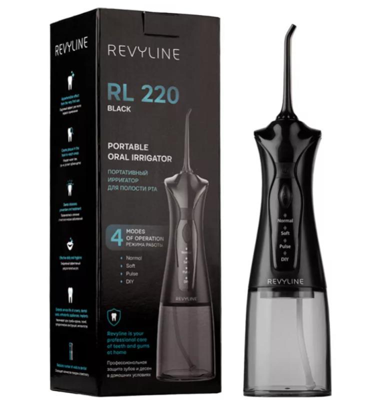 Компактные ирригаторы Revyline RL 220 Black скоро поступят в Сочи