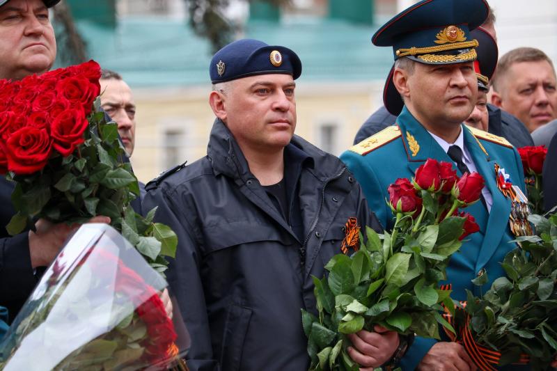 В Ставрополе начальник краевого Управления Росгвардии принял участие в мероприятиях, посвященных Дню Победы