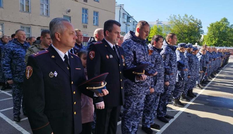 В Орле росгвардейцы провели памятные мероприятия ко Дню Победы