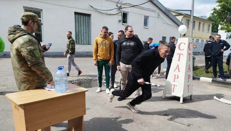 В Управлении Росгвардии по Орловской области прошла эстафета «Всегда на Страже»