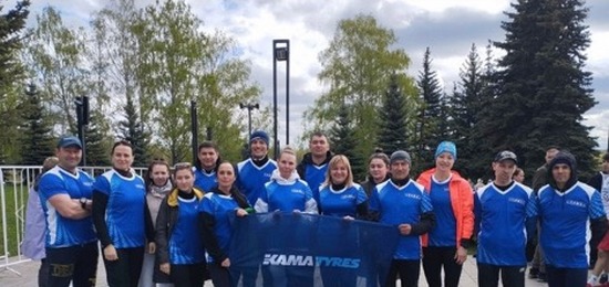 Представители KAMA TYRES приняли участие в 57-й легкоатлетической эстафете