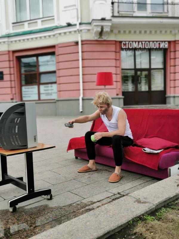В Омске был замечен