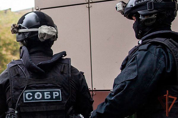 Спецназ Росгвардии задержал подозреваемых в  организации и участии в деятельности  экстремистской  организации в Москве