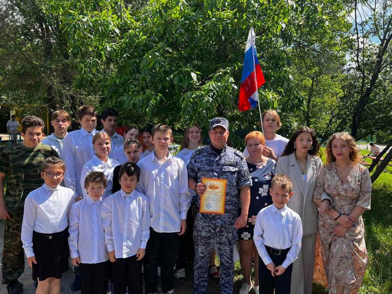 На Южном Урале росгвардейцы приняли участие в мероприятиях ко Дню России