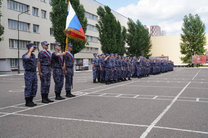 Выпуск слушателей состоялся в Центре профподготовки Росгвардии в Москве